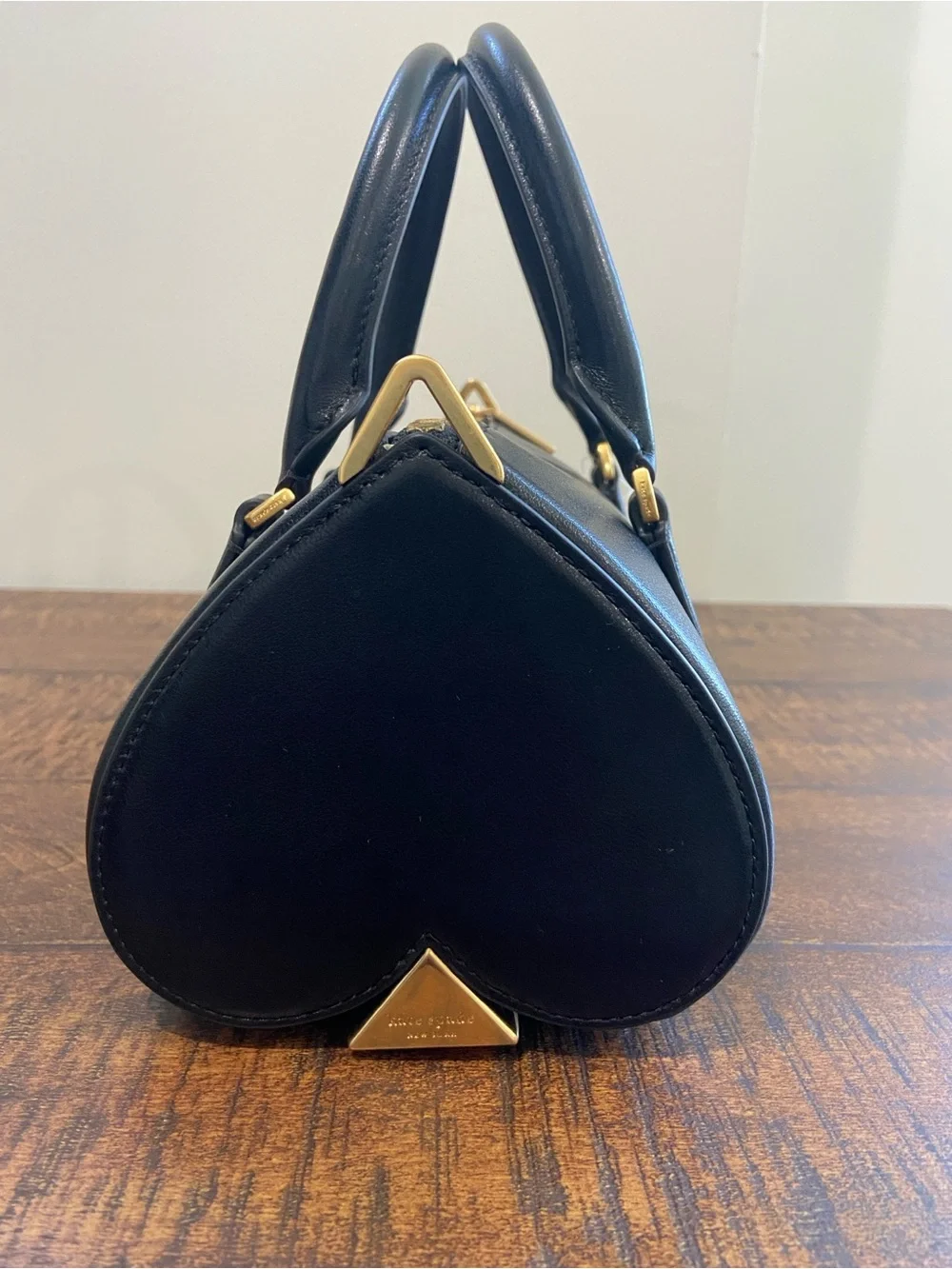 Kate Spade Icon Fine Grain Leather Small Barrel Bag